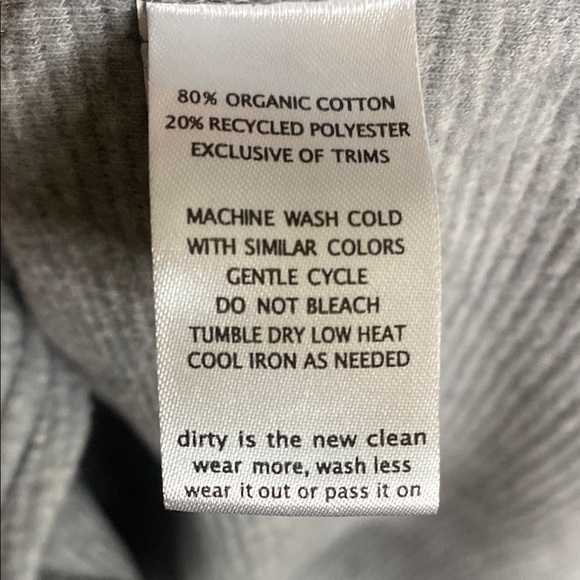 Toad&Co Gray Button-Up Moonwake ling sleeve Shirt small heather gray - Picture 7 of 8